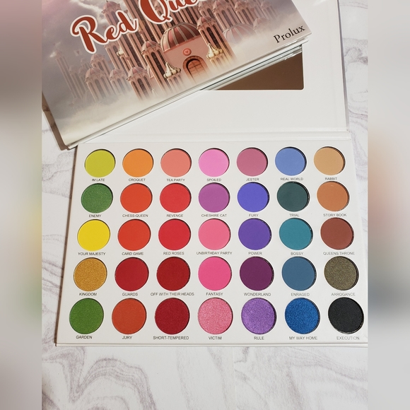 Prolux Red Queen 35 Bright Color  Eyeshadow Palette - Picture 3 of 4